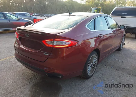 2014 Ford Fusion Titanium из США, поврежденный, VIN 3FA6P0K97ER258319